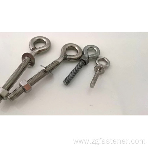 M6 M8 M10 M12 304 Stainless Steel Lifting Eye Bolt Anchor